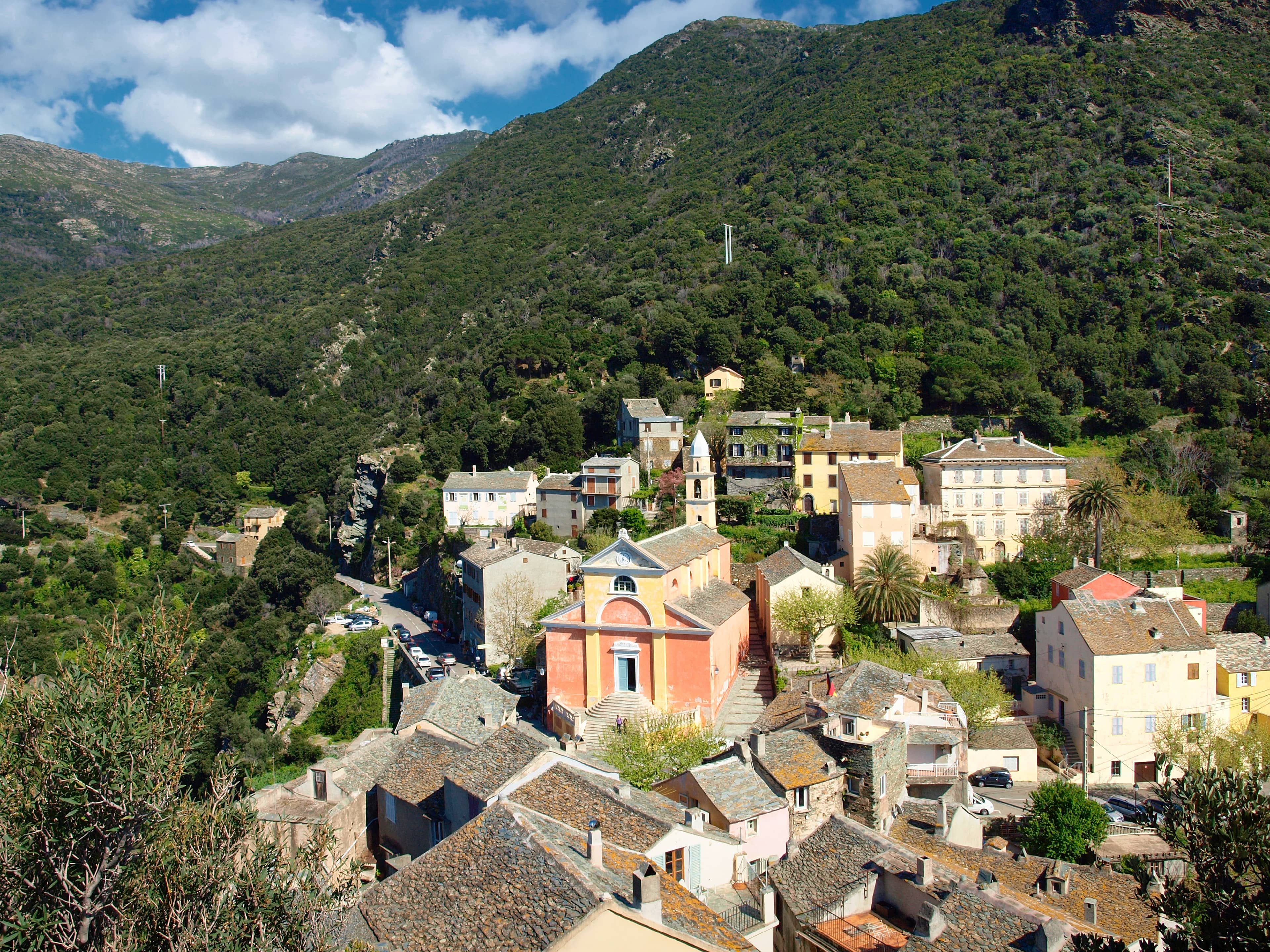 Village of Nonza Views