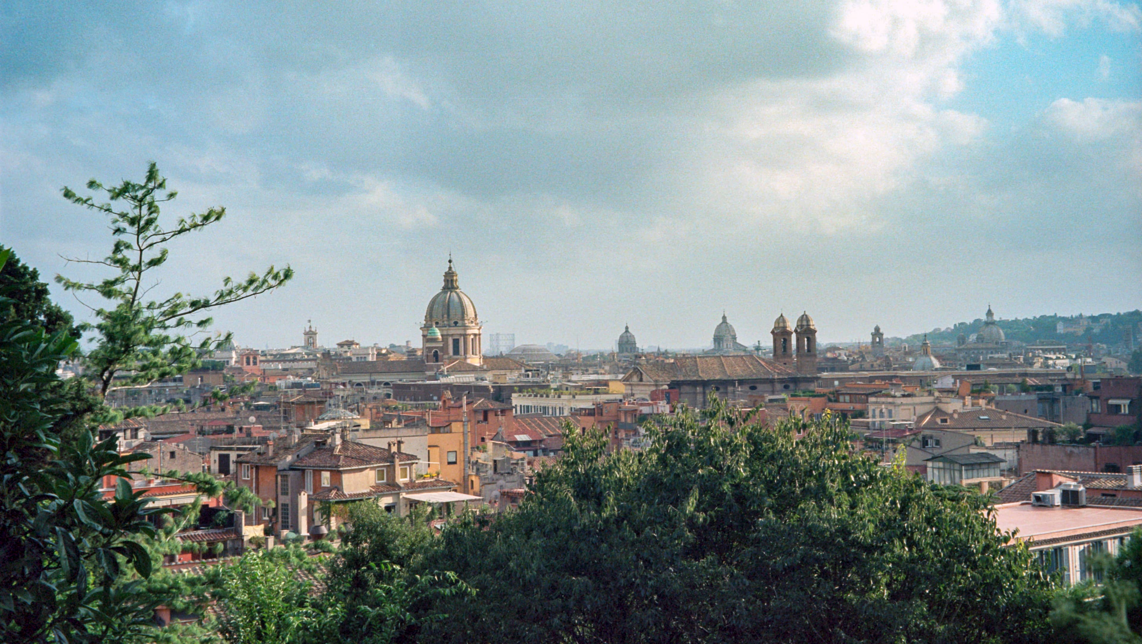 Pincio Terrace Views