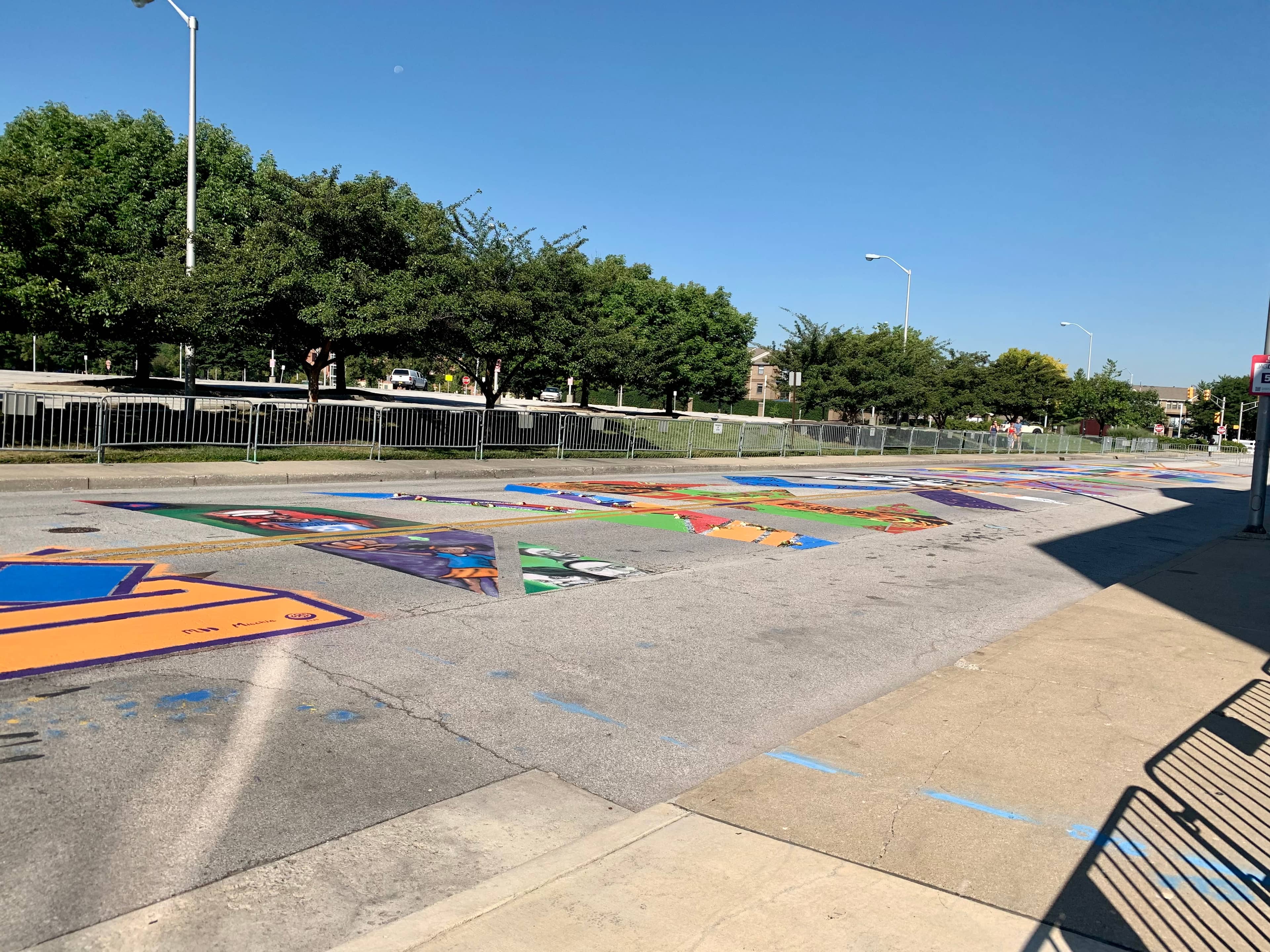 Black Lives Matter Street Mural