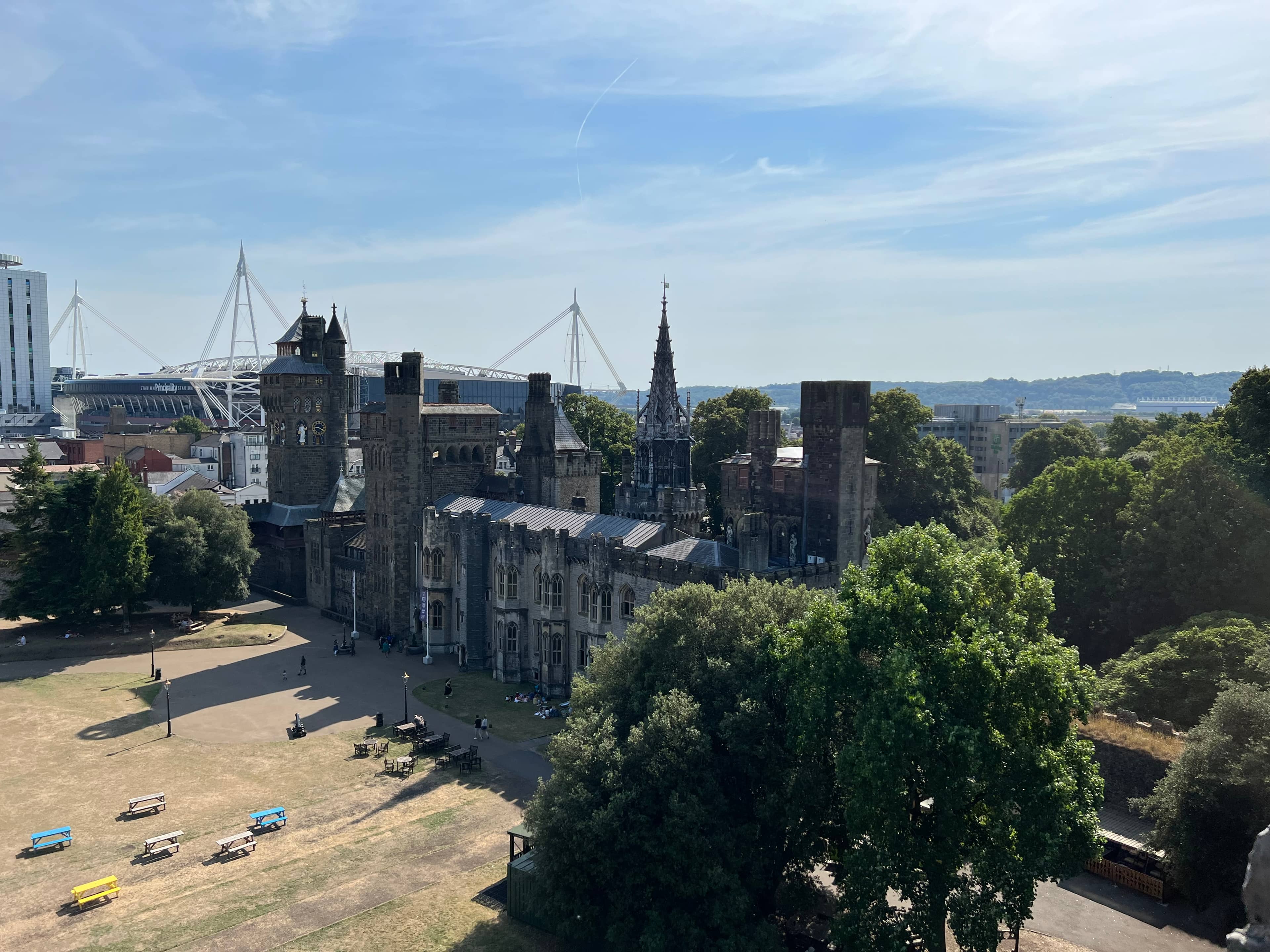 Cardiff Castle Views