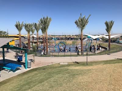 New Playground & Splash Pad