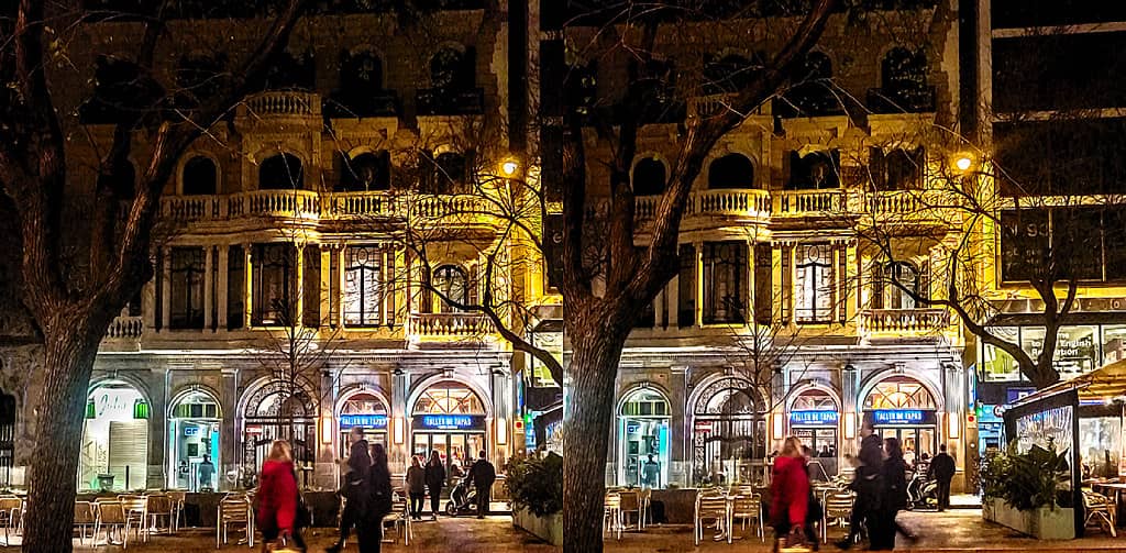 Vibrant Plazas and Tapas Bars