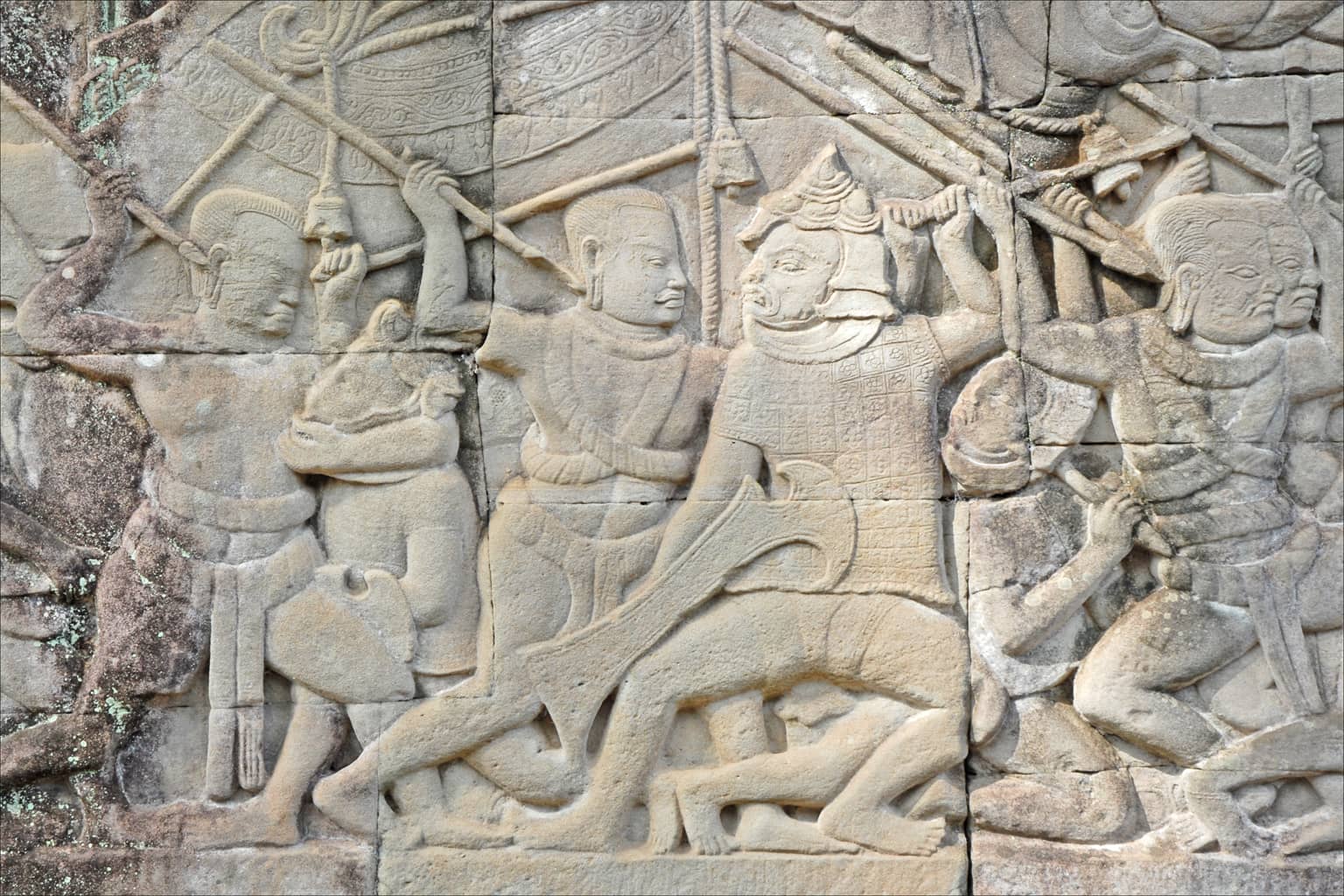 Intricate Bas-Reliefs