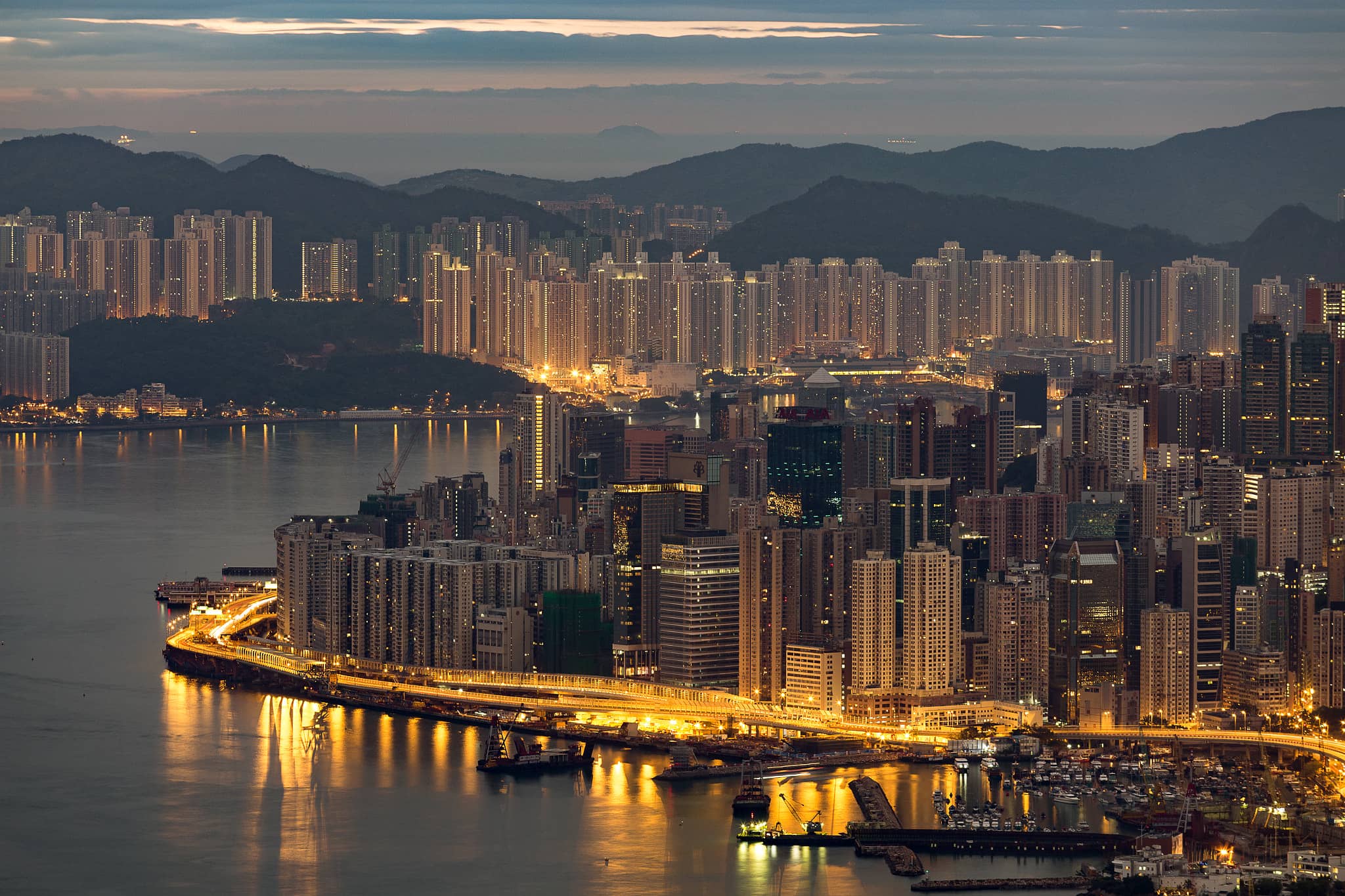 Sunrise Over the City