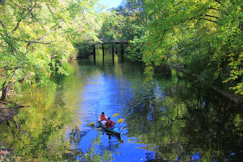 Kayaking and Canoeing