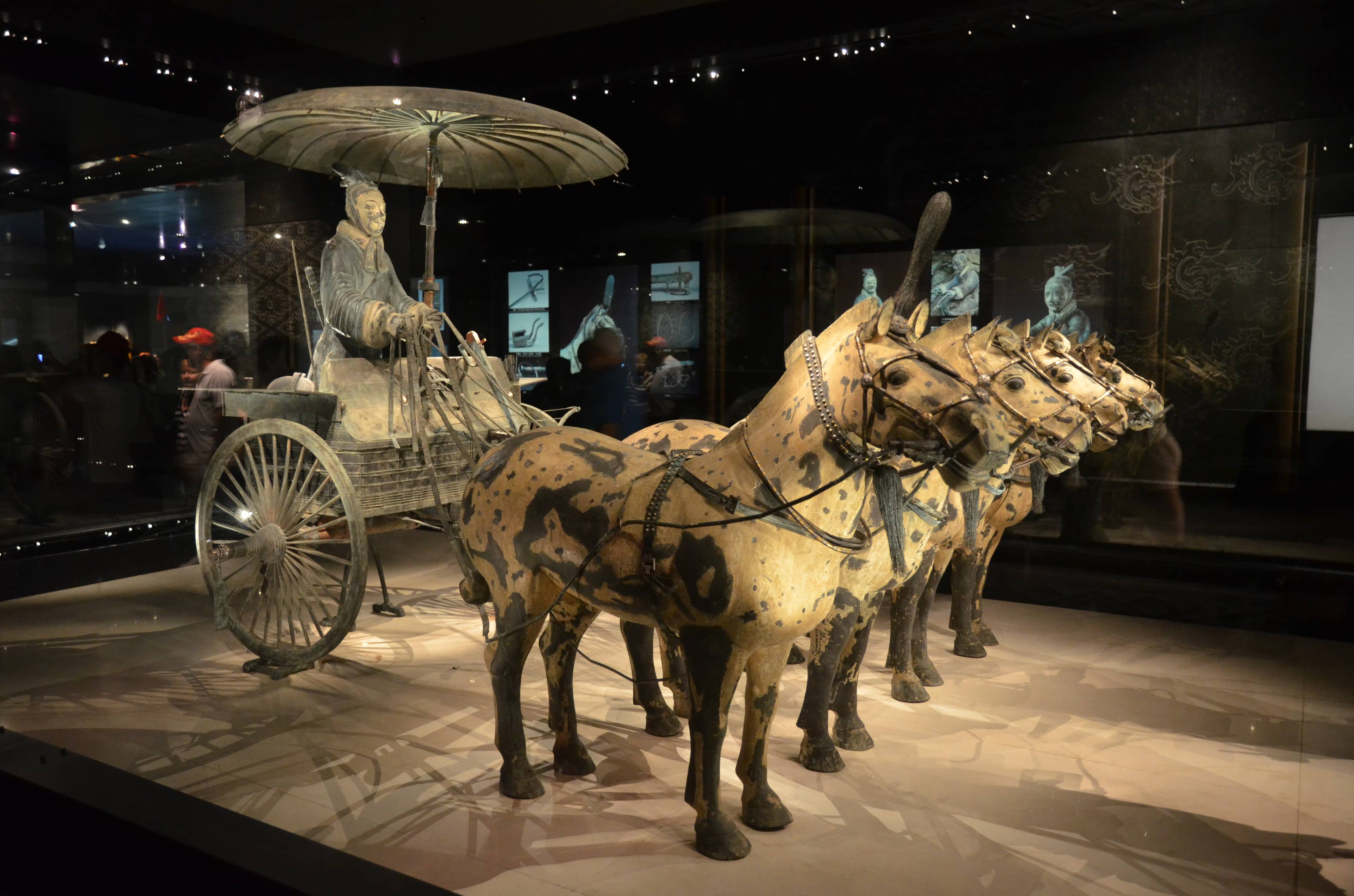 Bronze Chariots and Horses