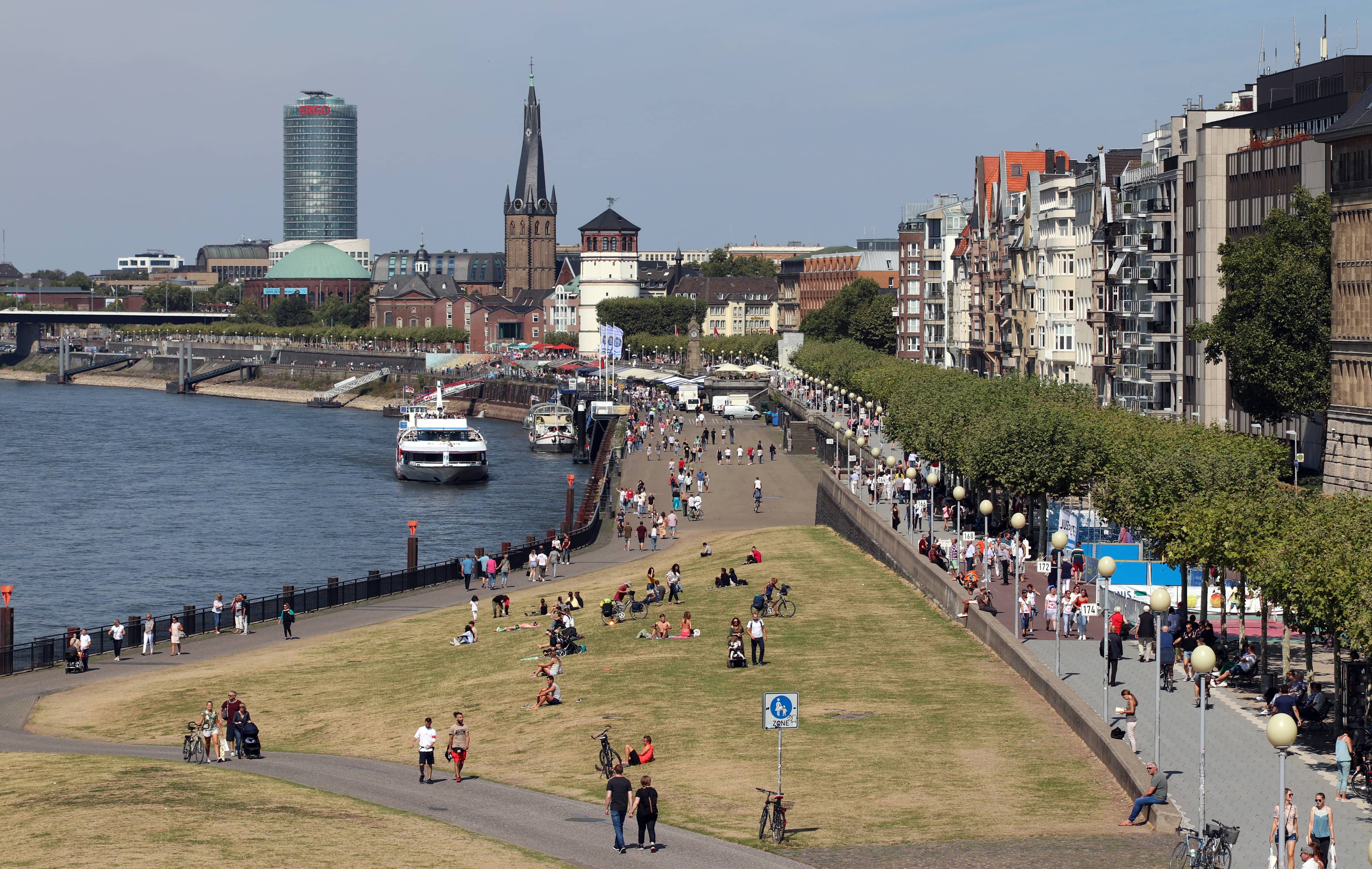 Rhine River Promenade