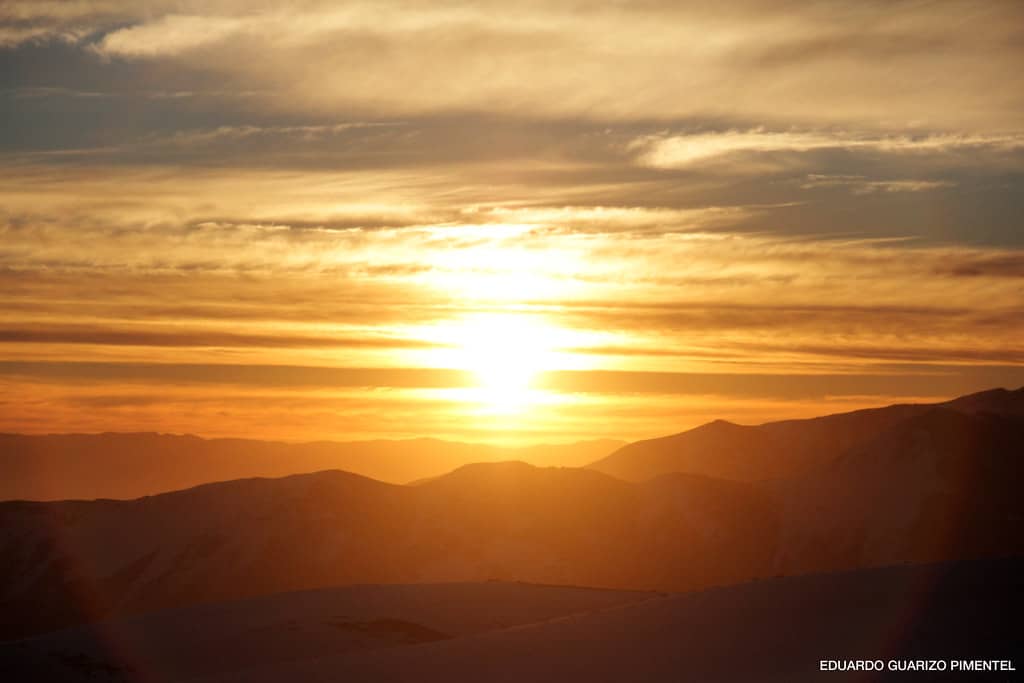 Breathtaking Andean Sunsets