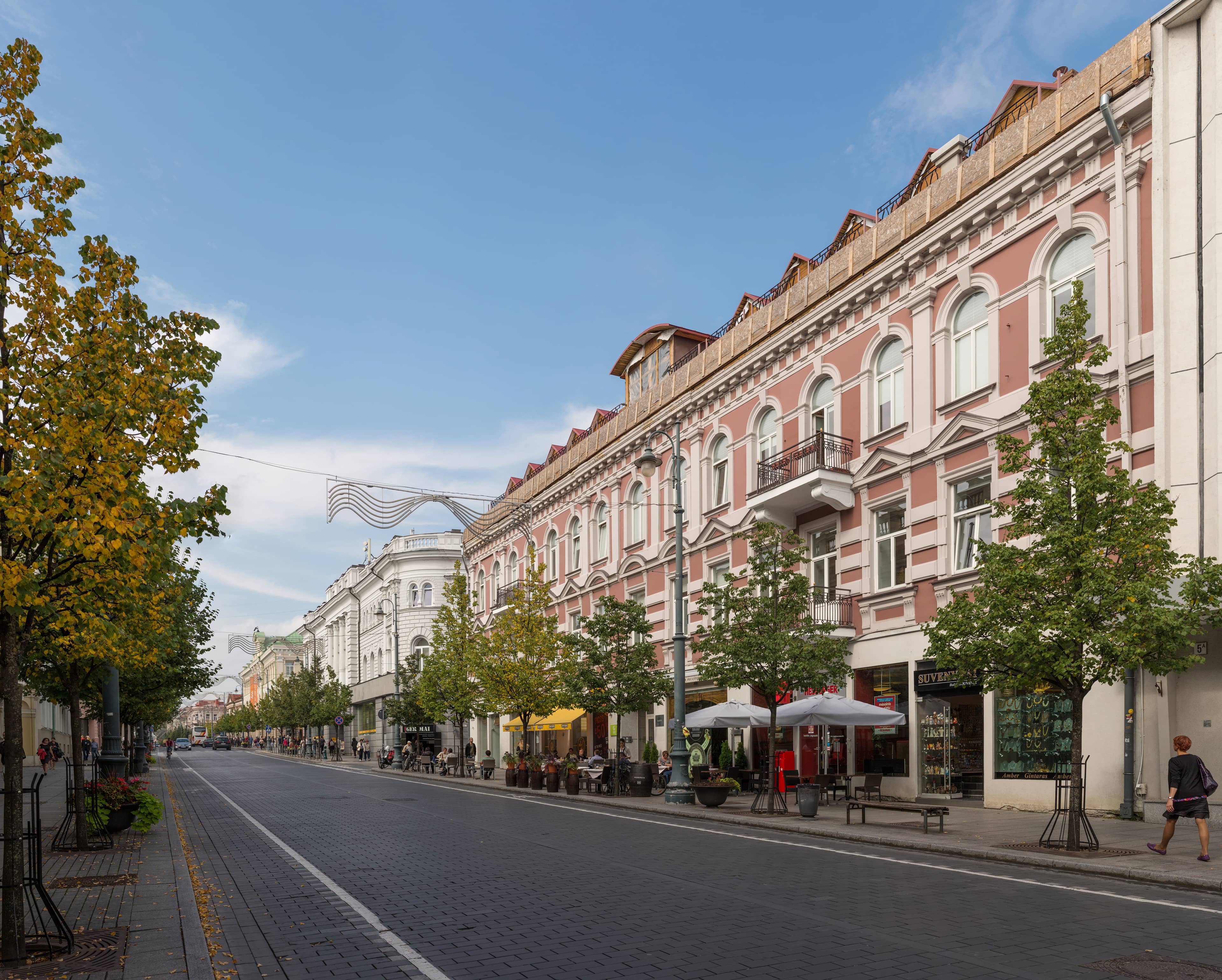 Architectural Grandeur of Gediminas Avenue