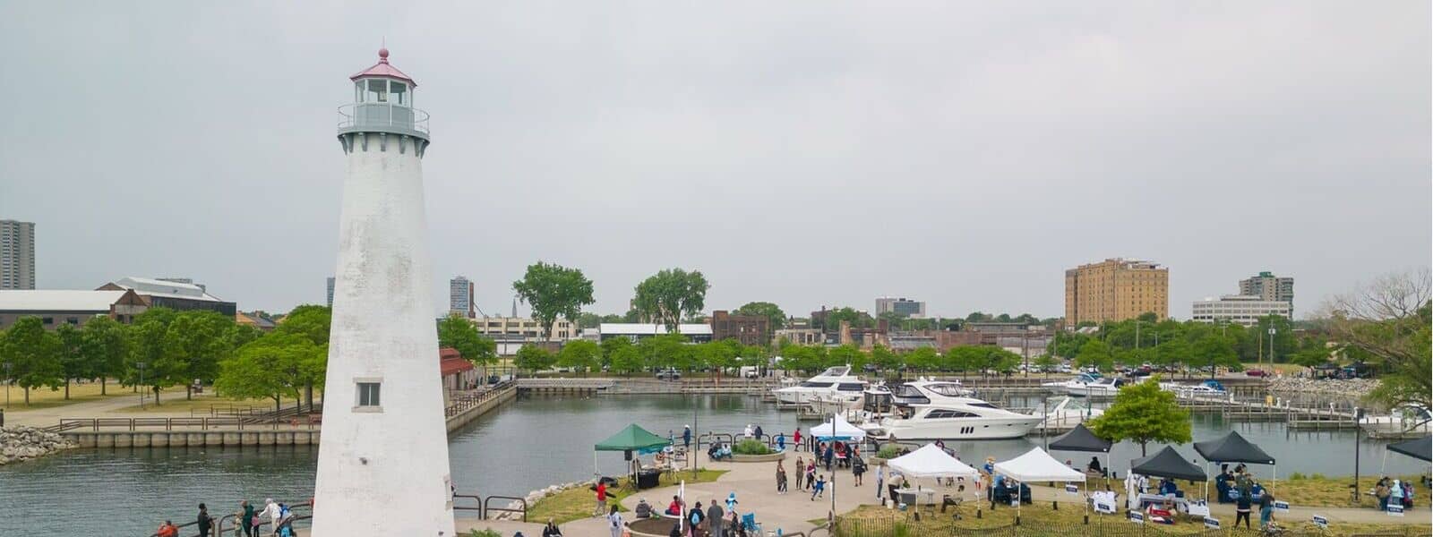 Detroit Riverfront Views