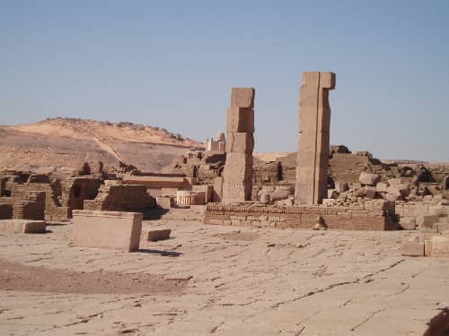 Temple of Khnum Ruins