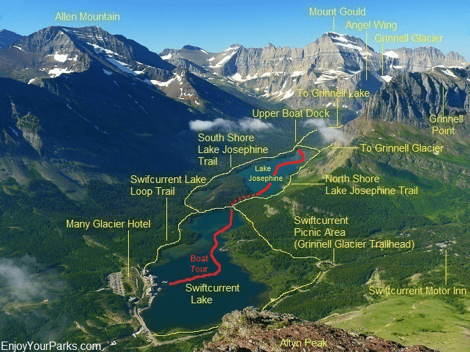 Grinnell Glacier Trailhead
