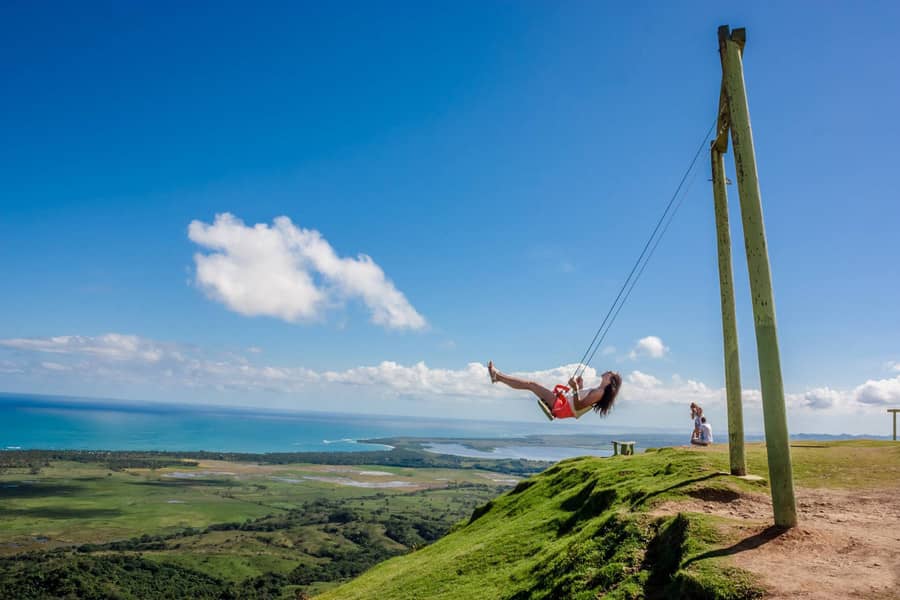 Over-the-Edge Swings