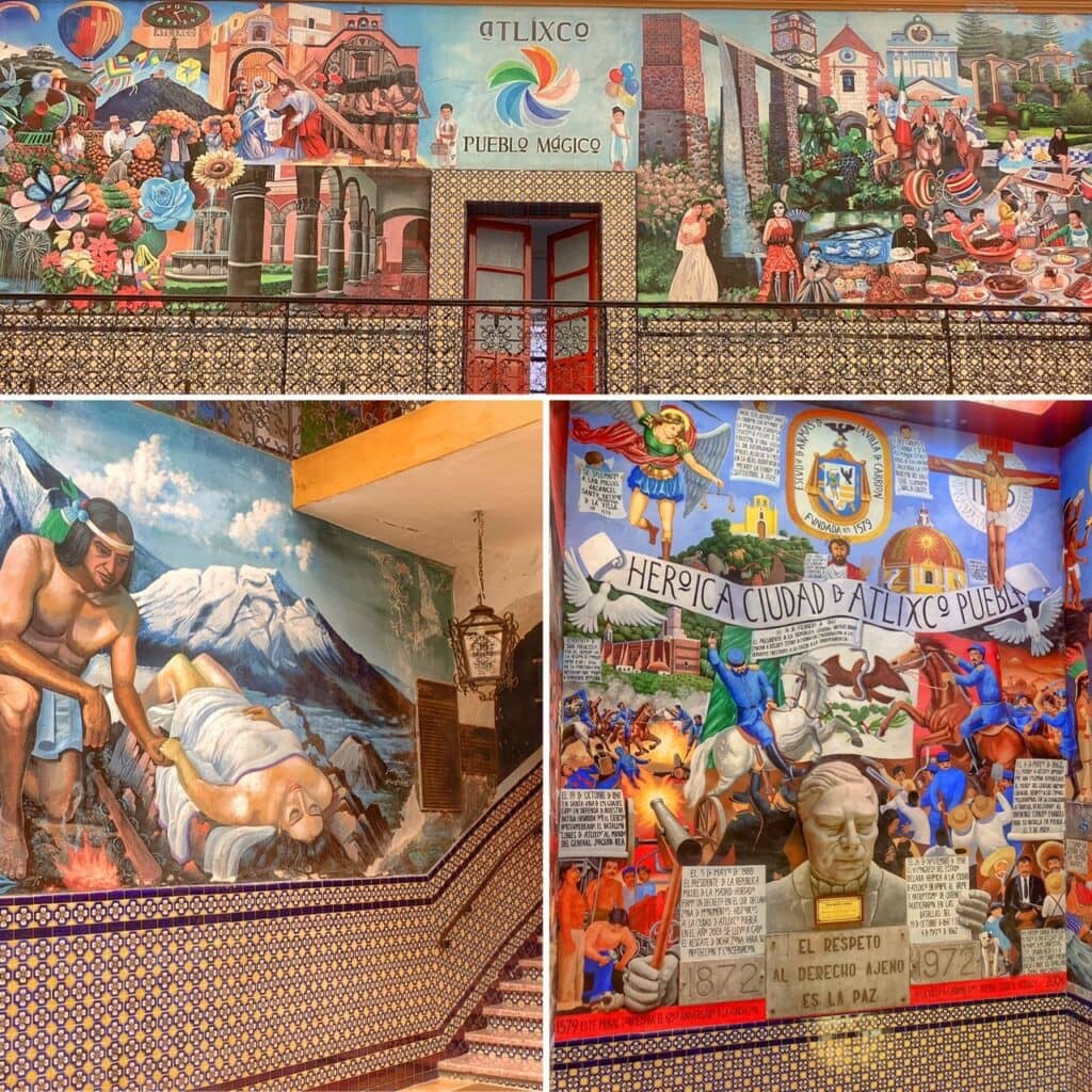 Mural-Lined Path