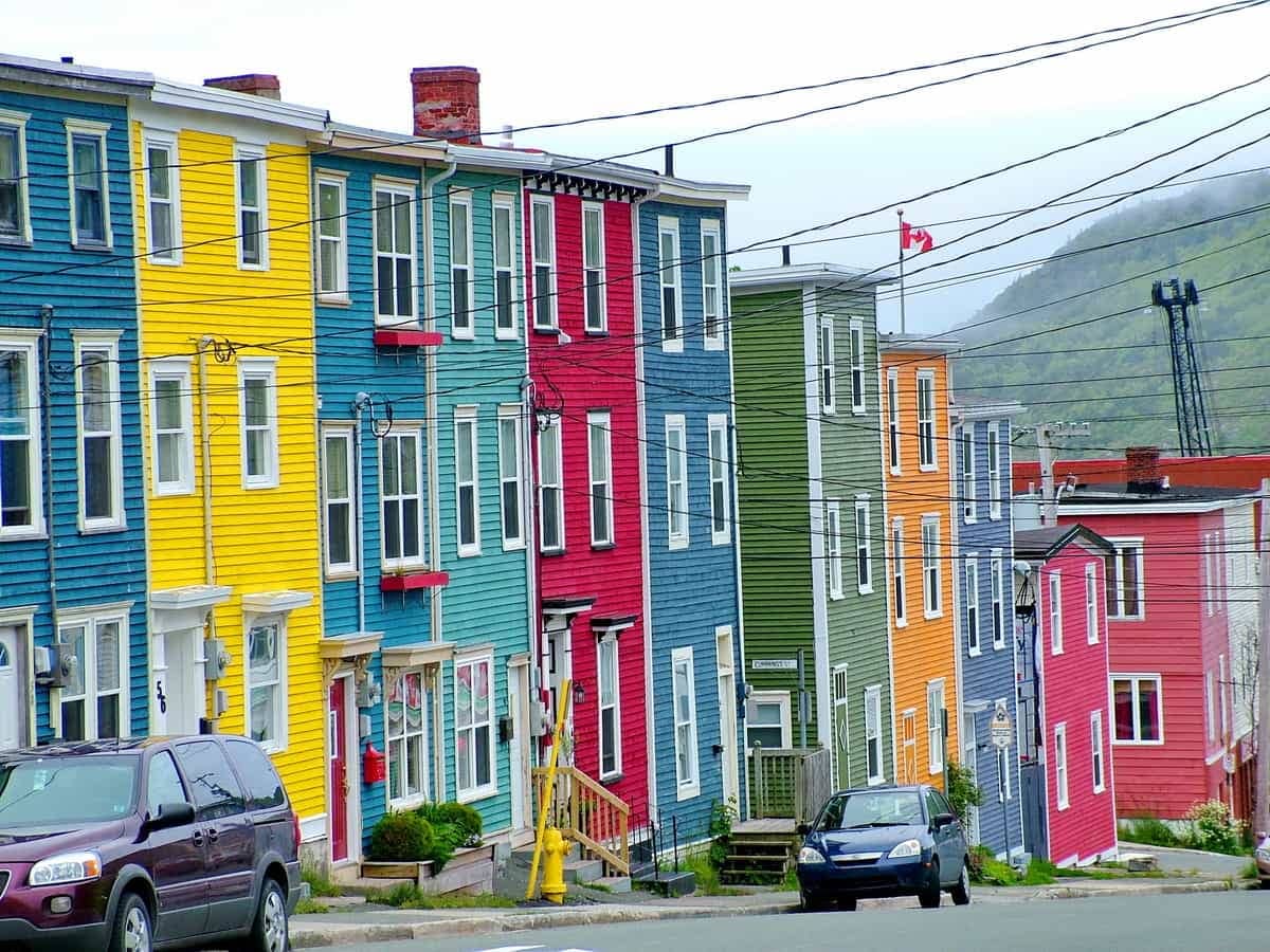 Colorful Downtown St. John's