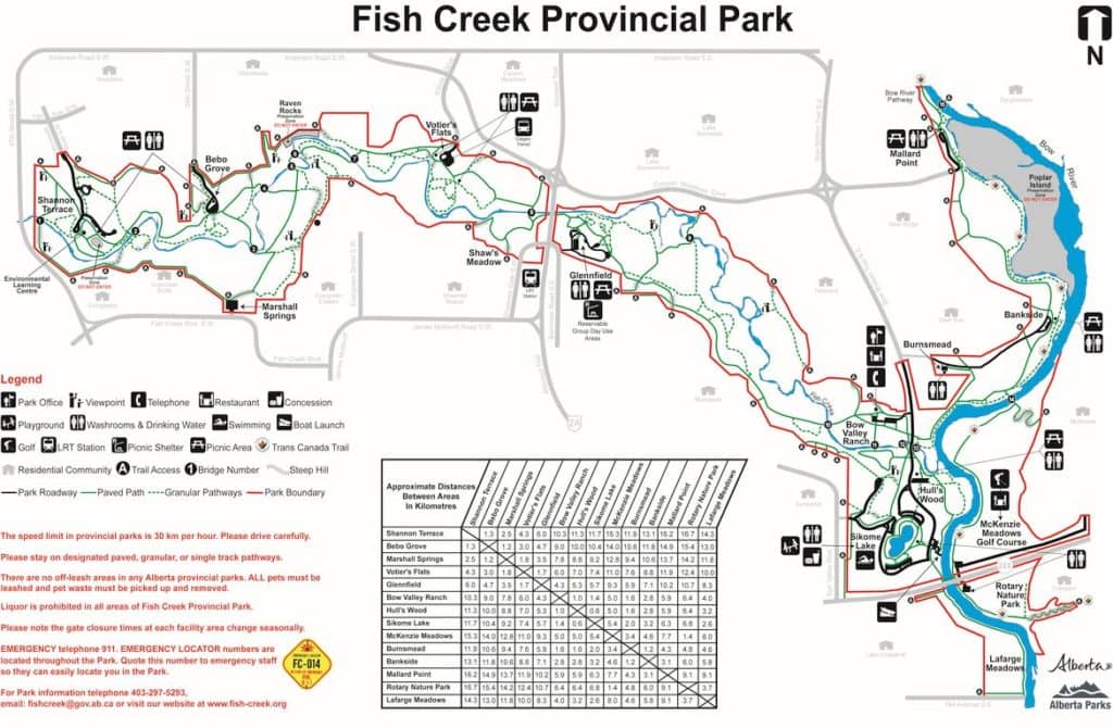 Extensive Trail Network