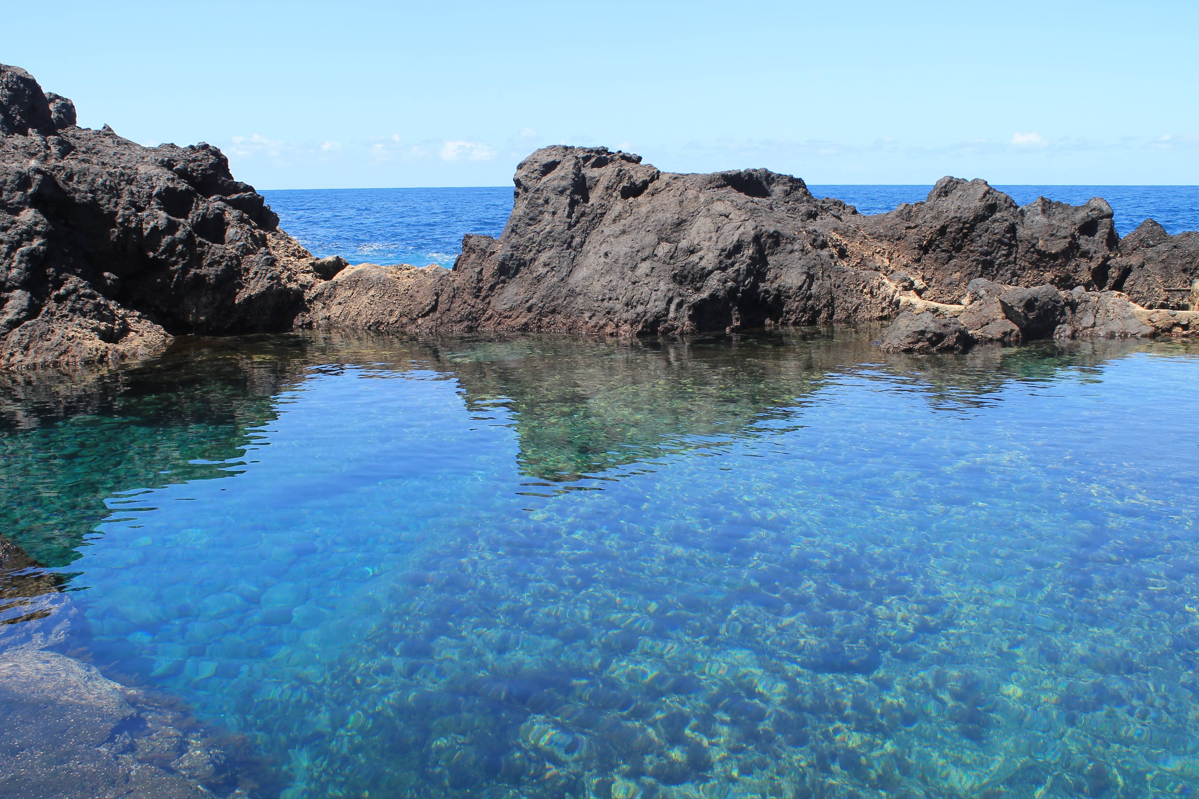 Relaxing Seawater Pool