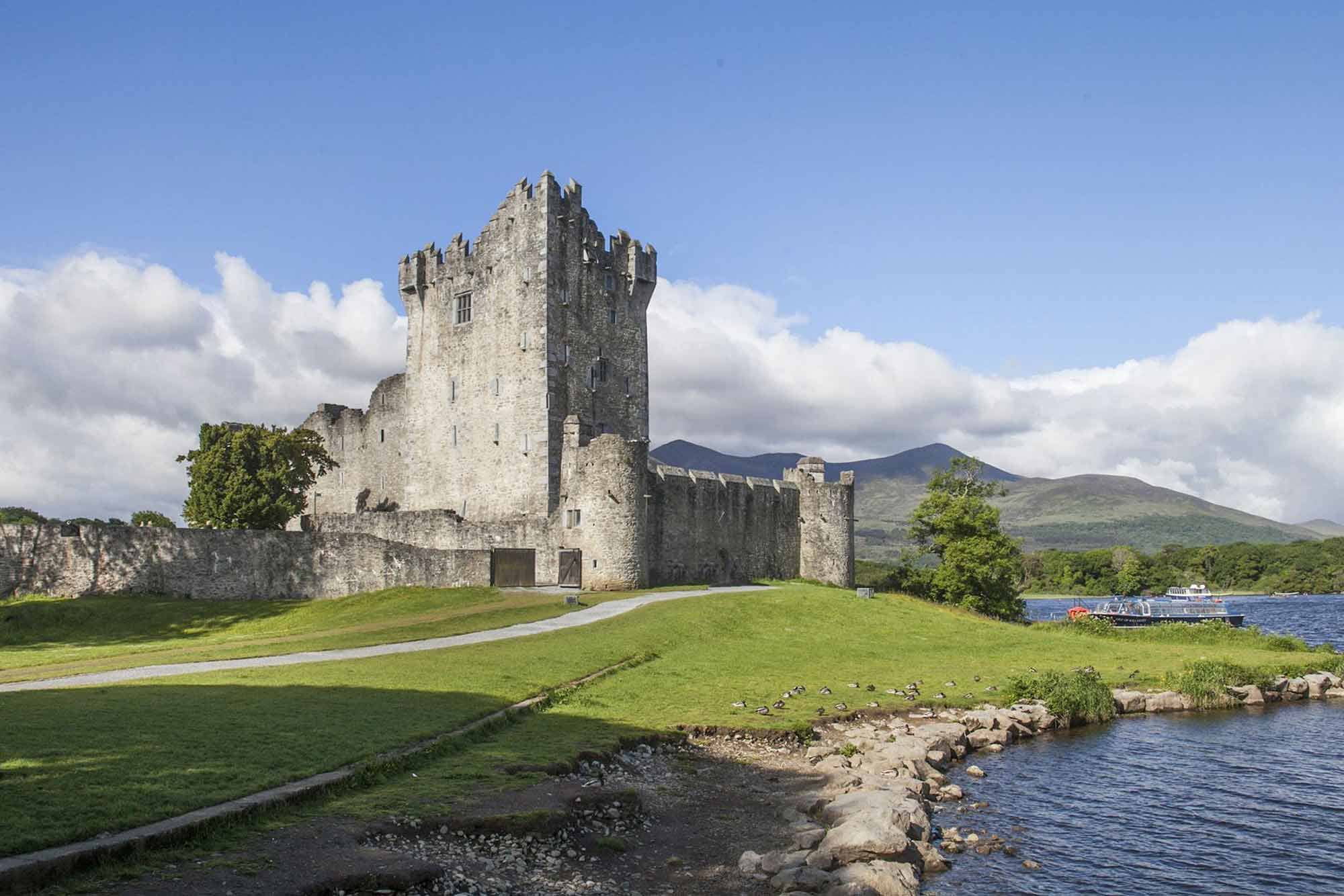 Castle Grounds and Lake Views