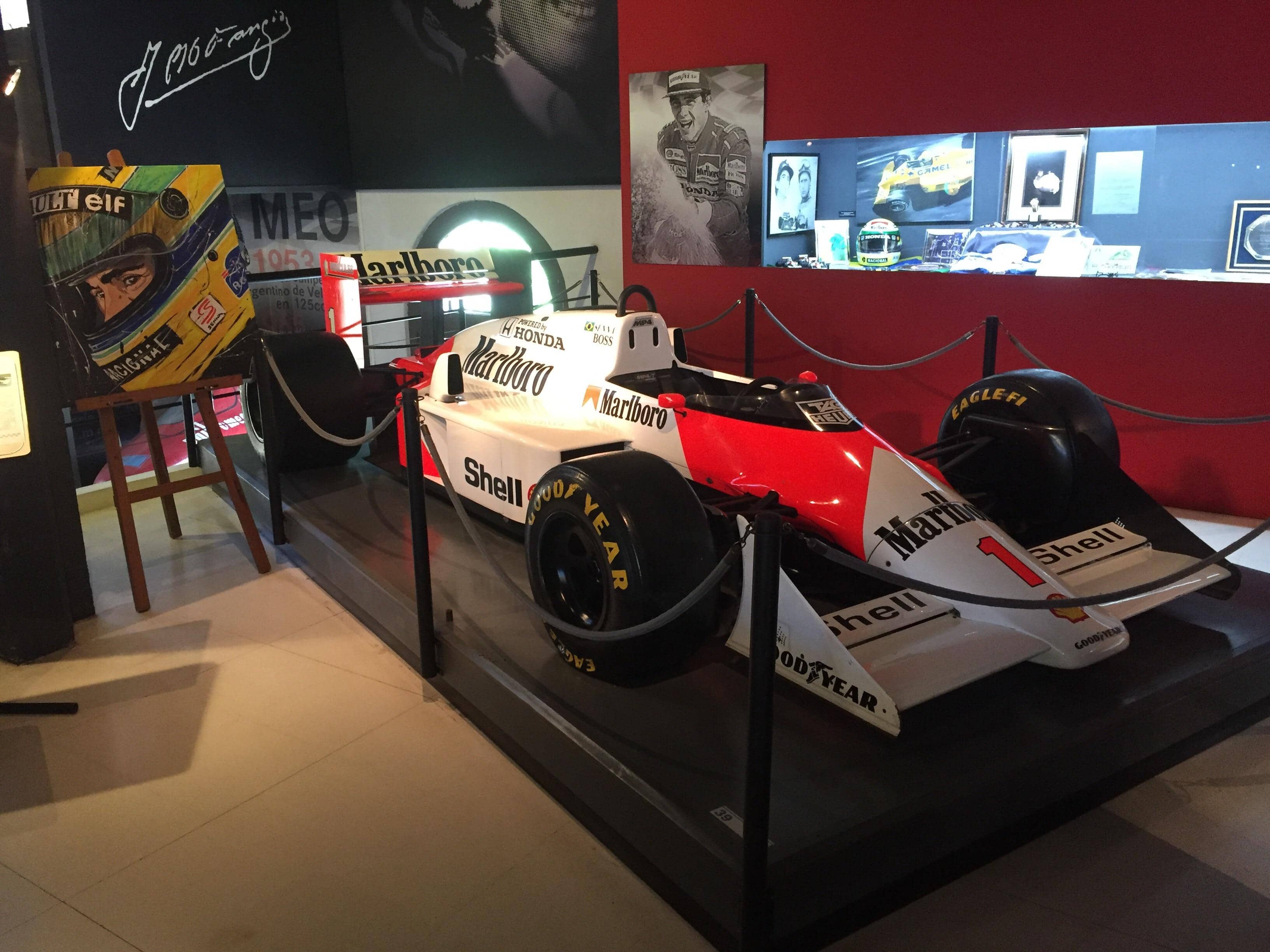Ayrton Senna's McLaren MP4