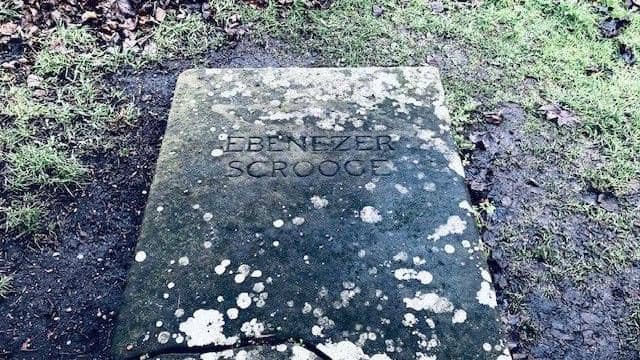 Ebenezer Scrooge's Gravestone