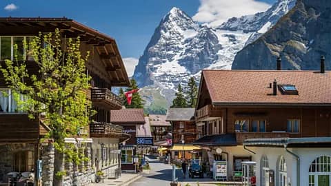Car-Free Mürren Village