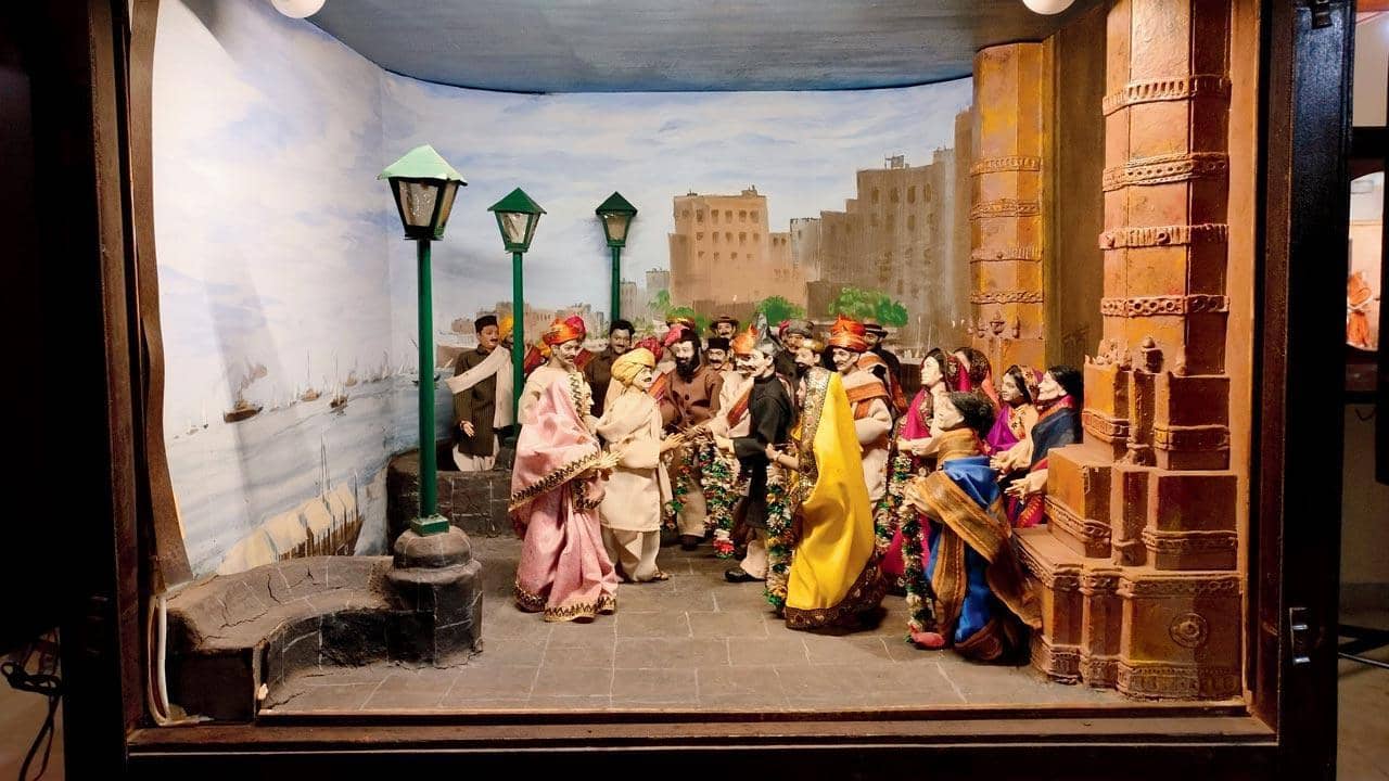 Dioramas of Gandhi's Life