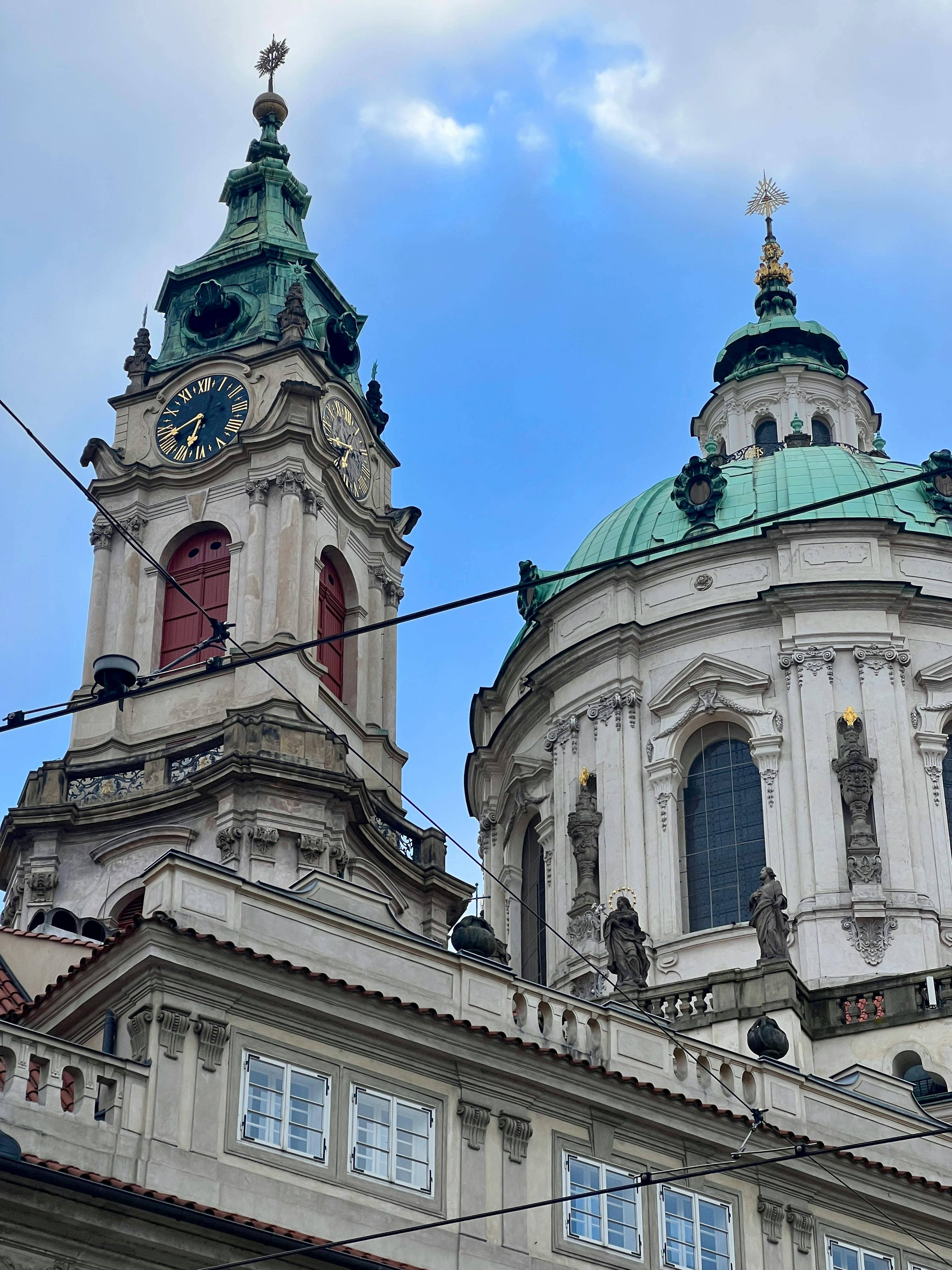 Impressive Twin Bell Towers