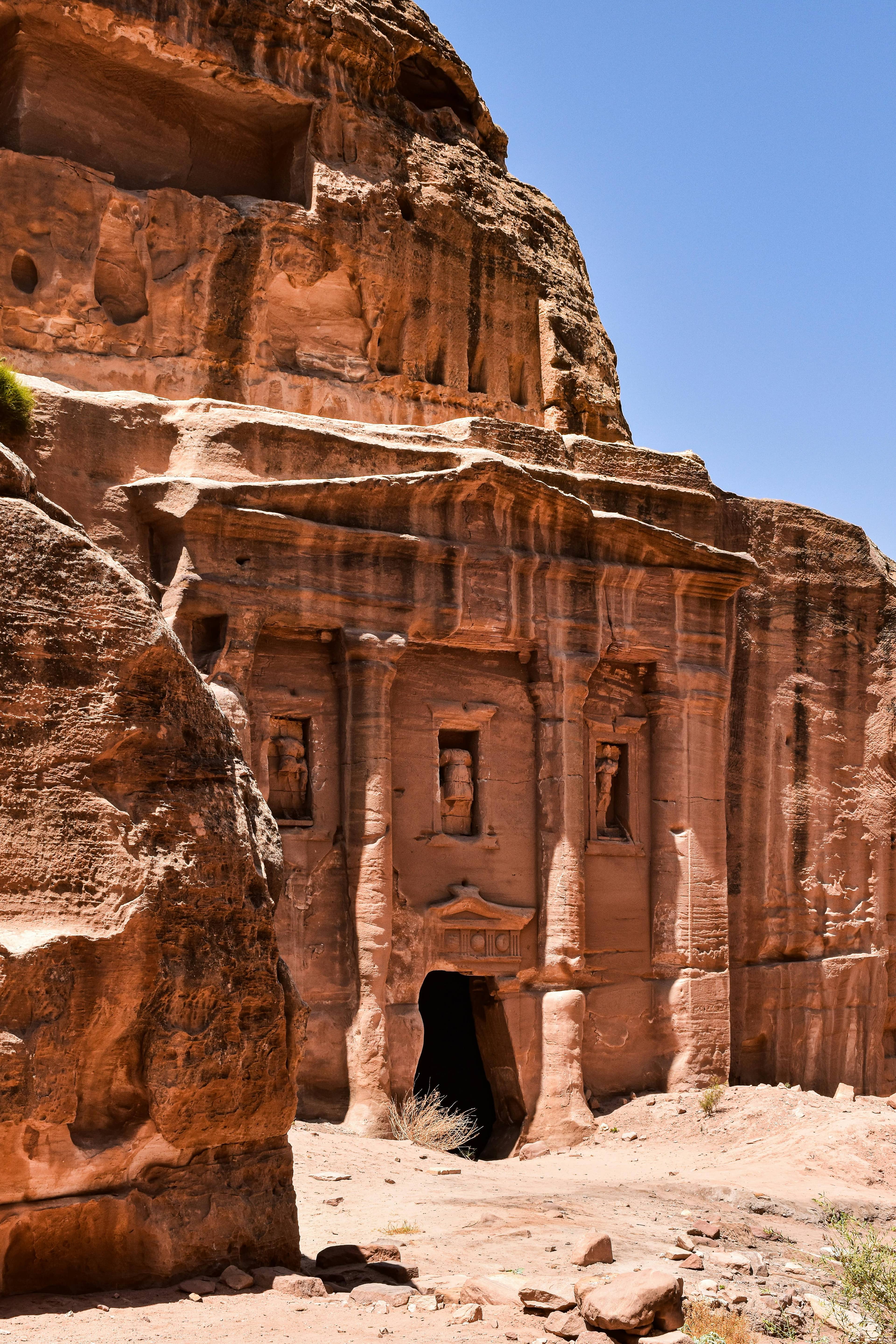 Remnants of Painted Stucco