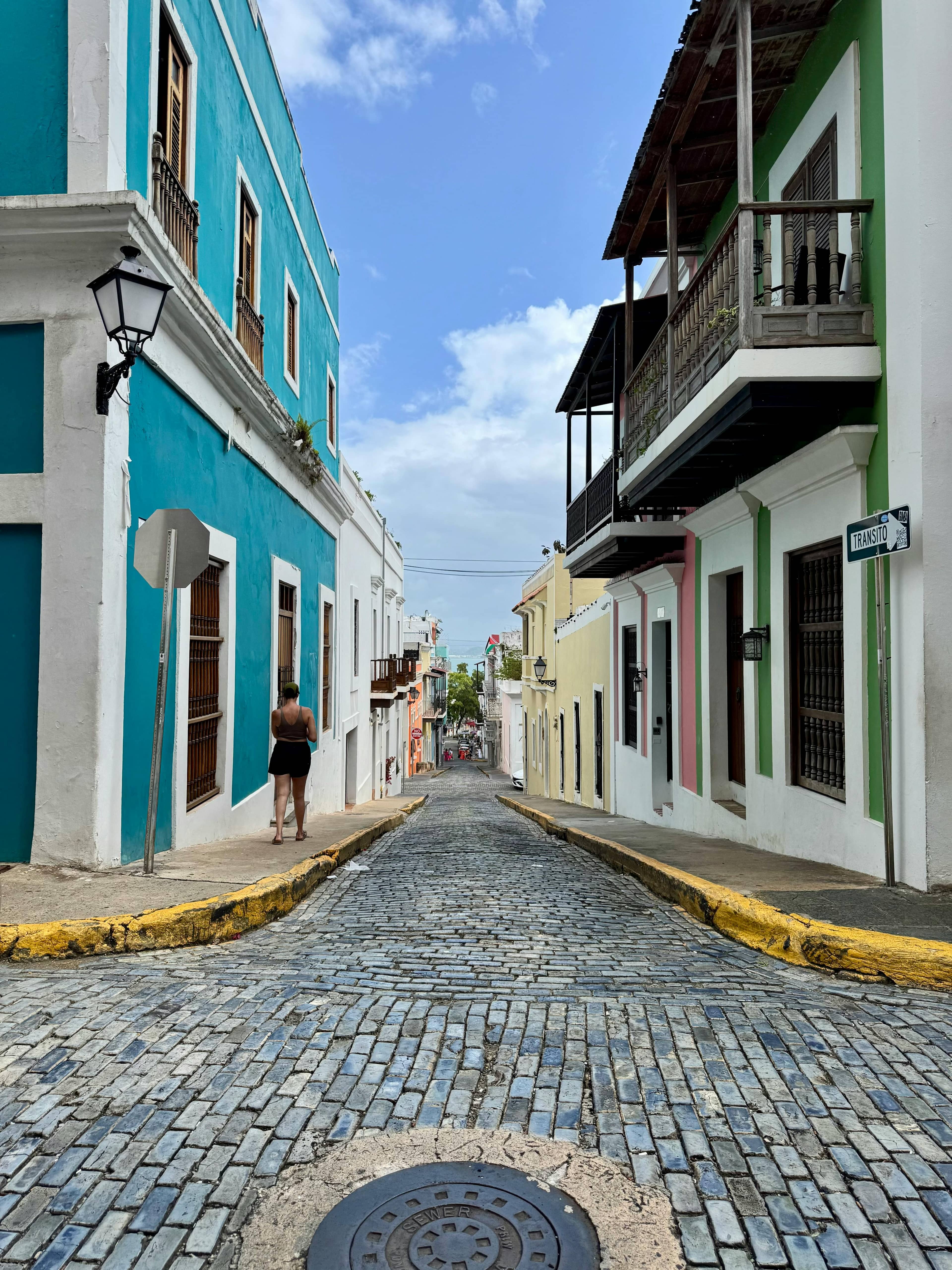 Colorful Streets of Old San Juan