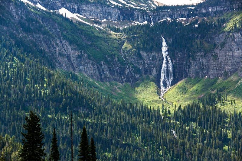 Accompanying Waterfall