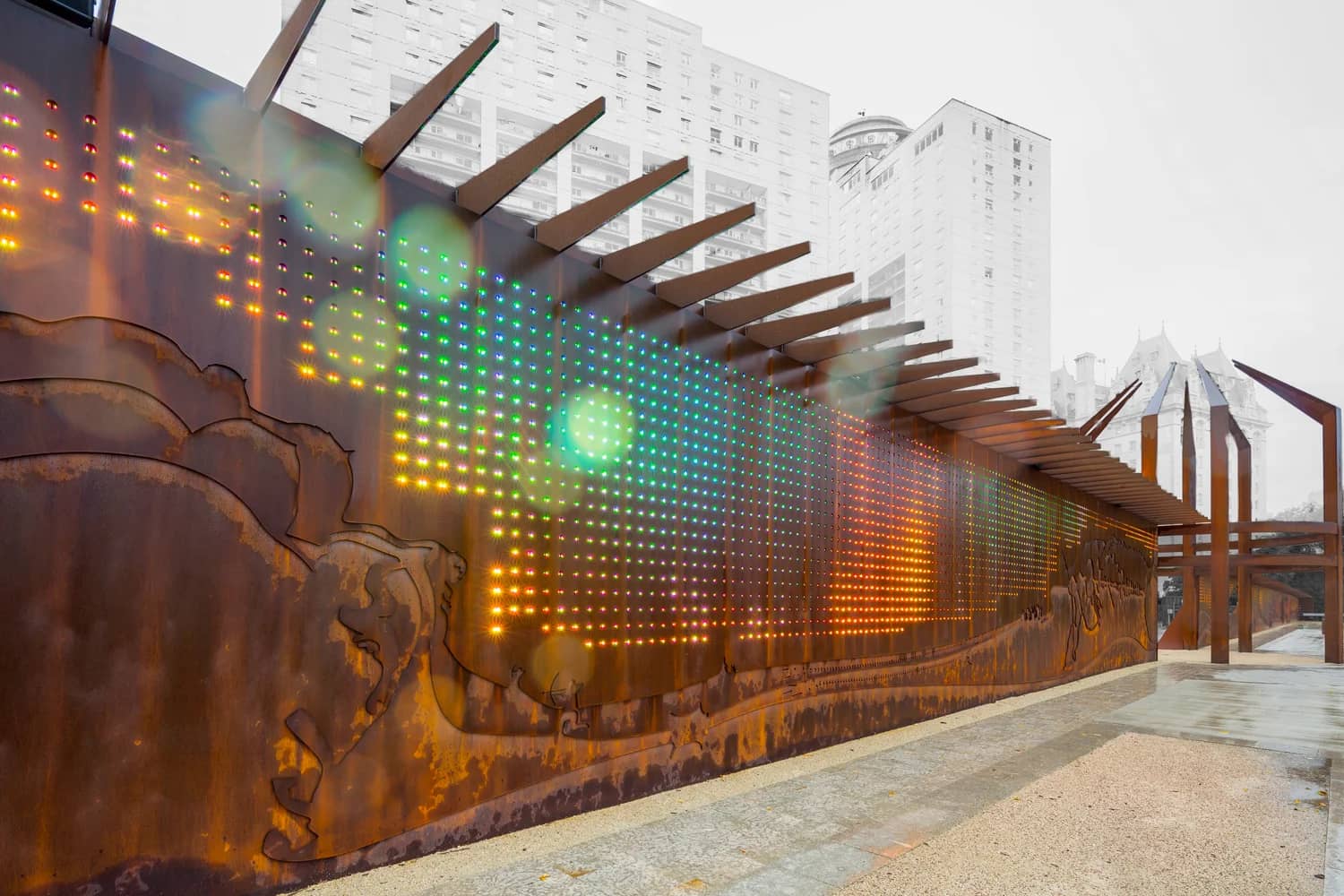 Interactive Light Wall