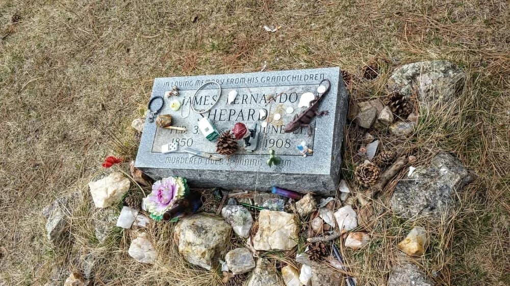 The Grave of a Mining Claim Victim