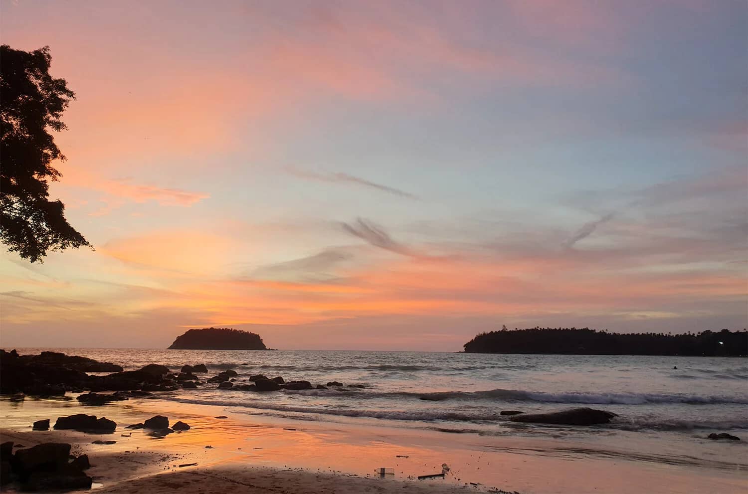 Kata Beach Sunset