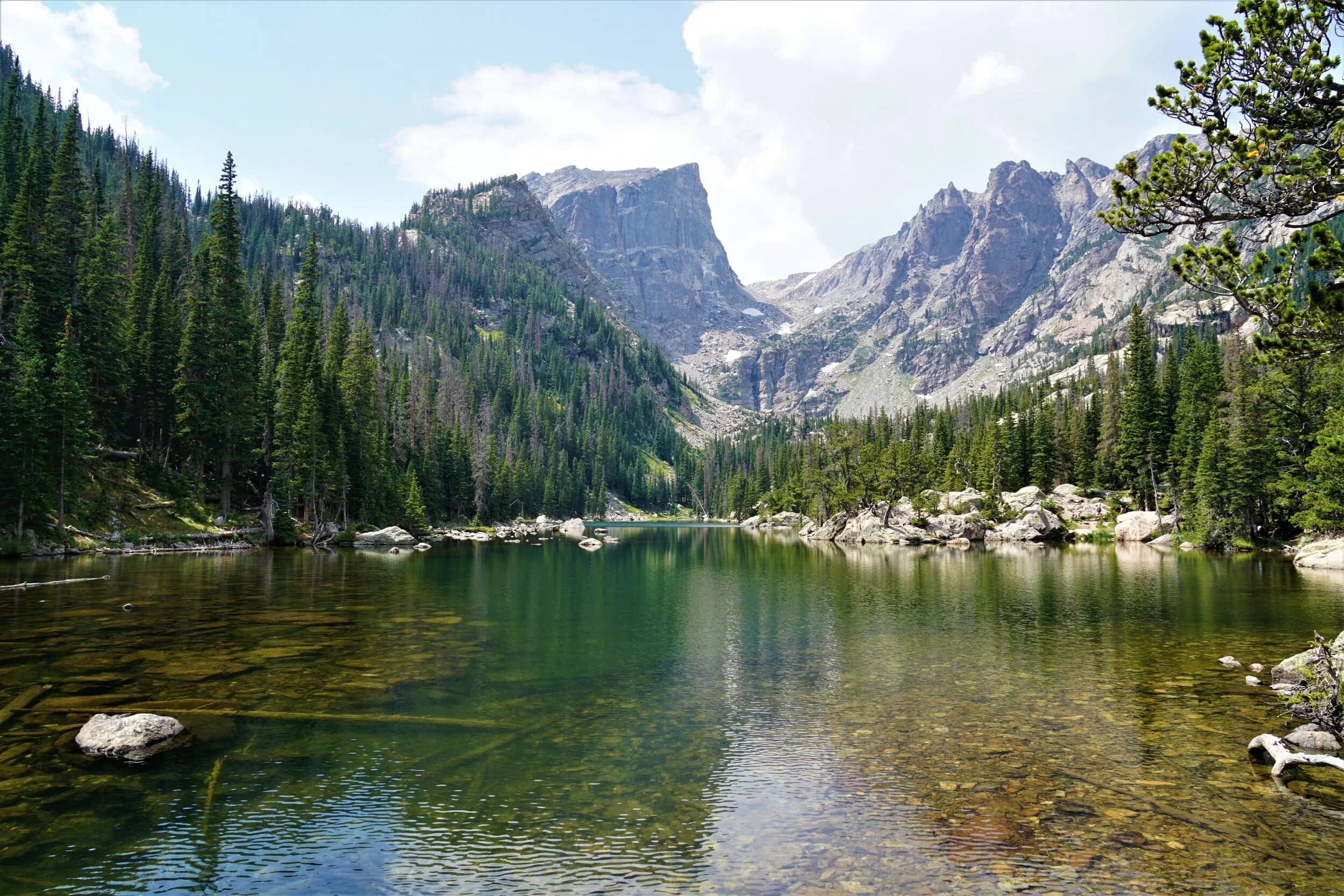The Scenic Trail to Emerald Lake