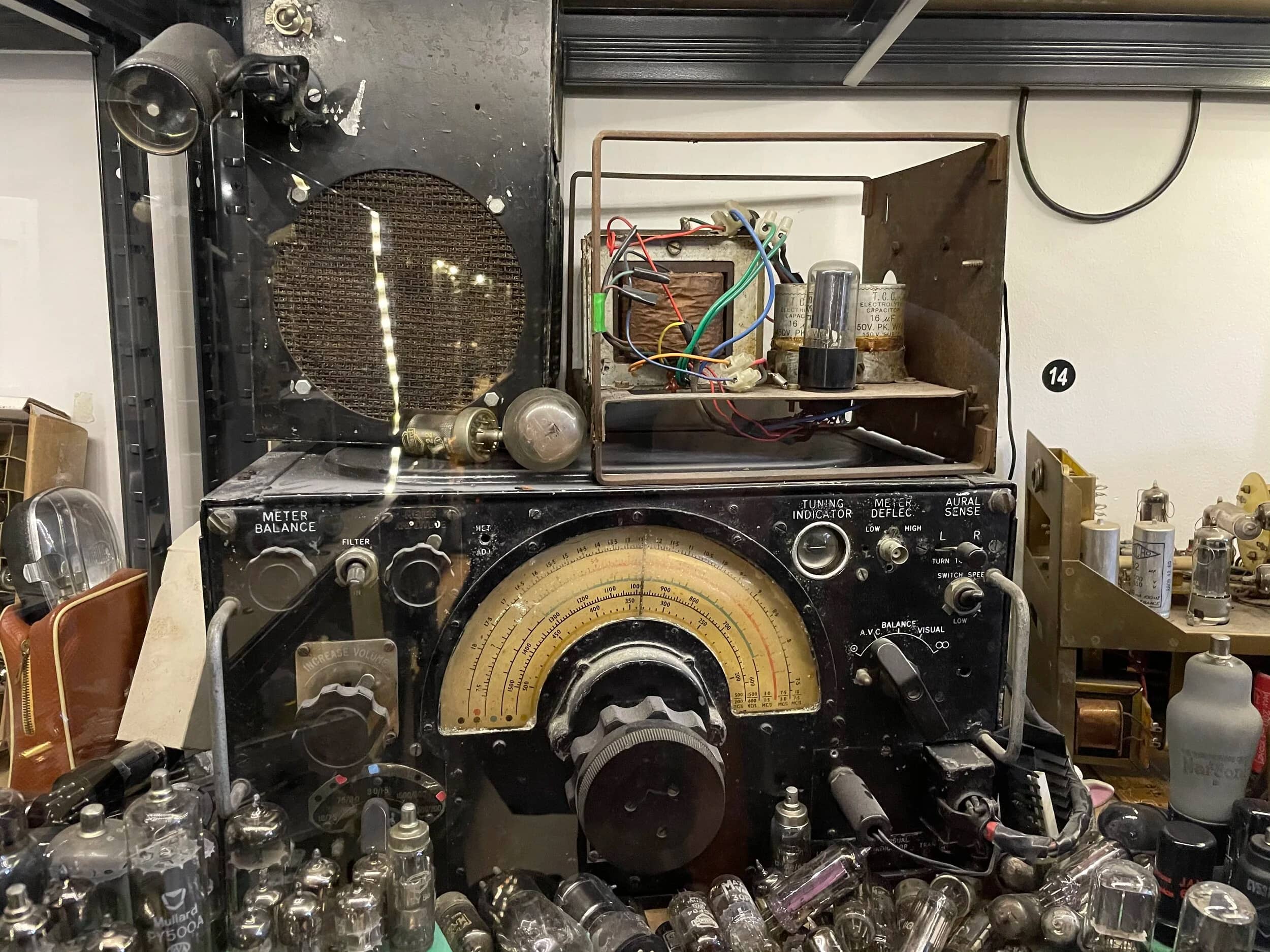 WWII Radio Exhibit