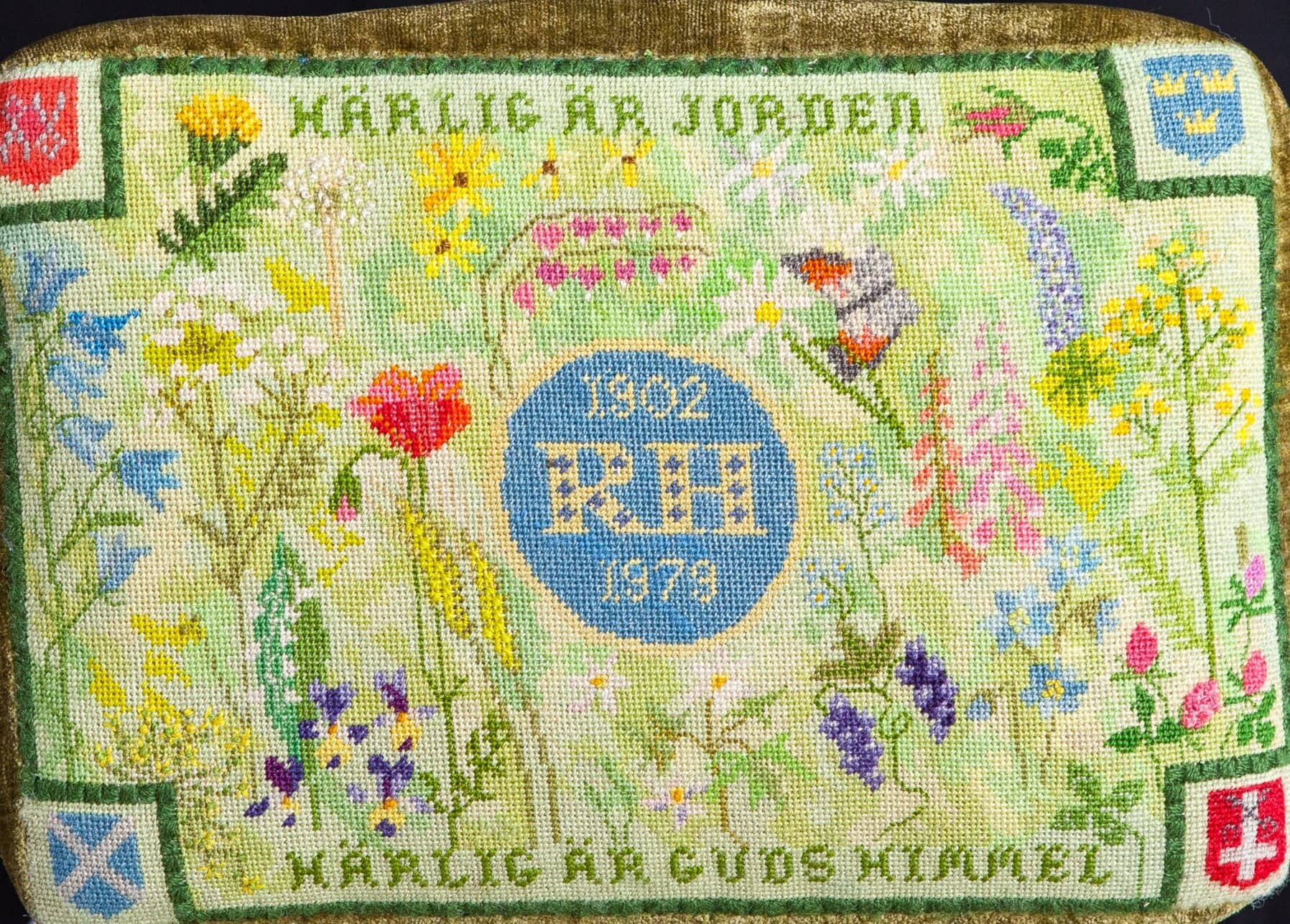 Handmade Needlepoint Kneelers