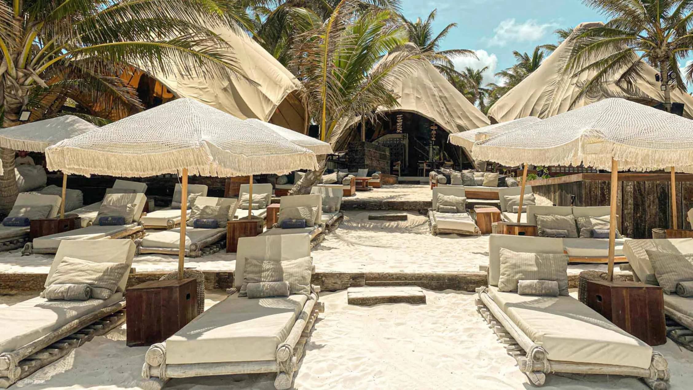 Beach Club Hopping