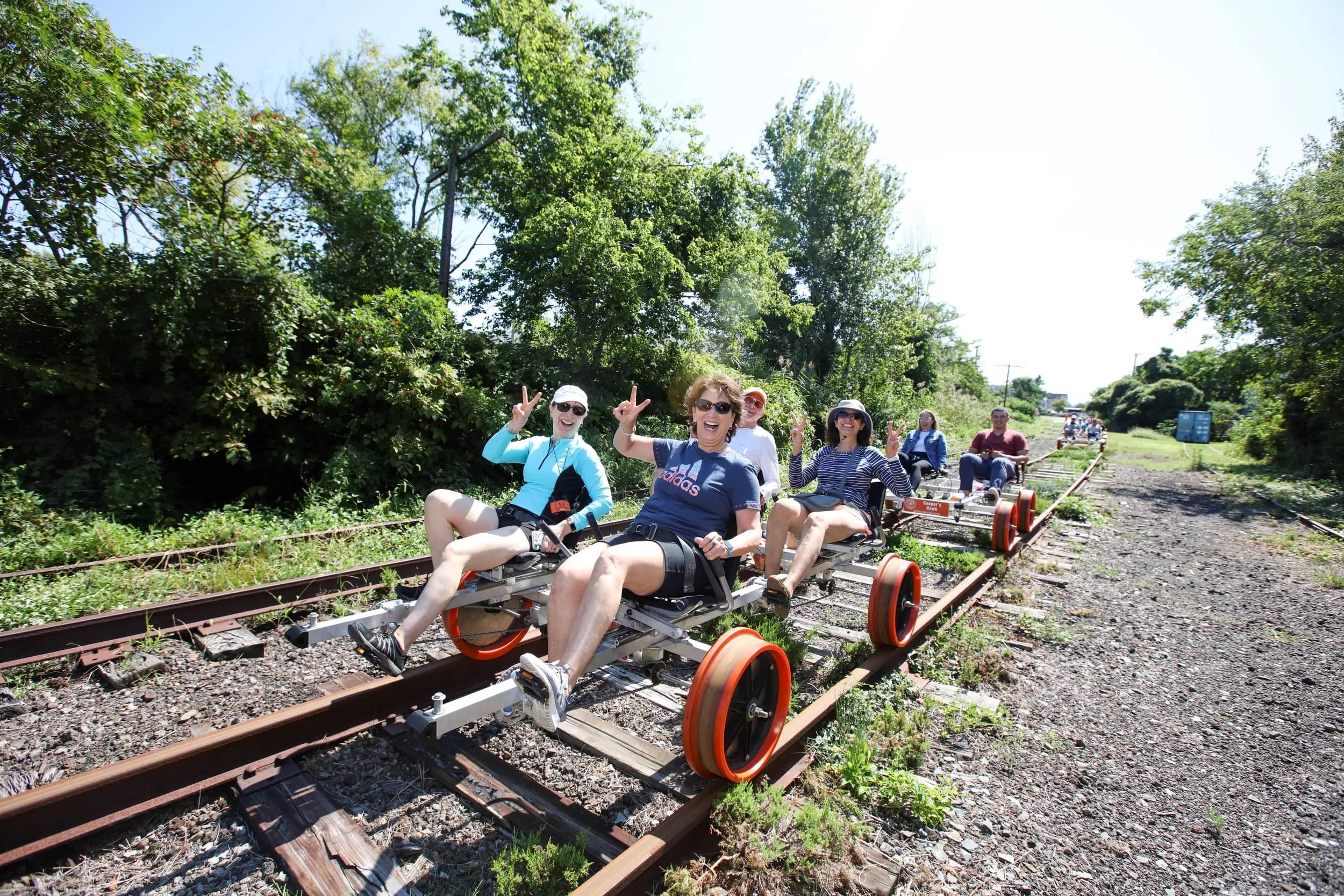 Revolution Rail Co. Rail Bike Tour