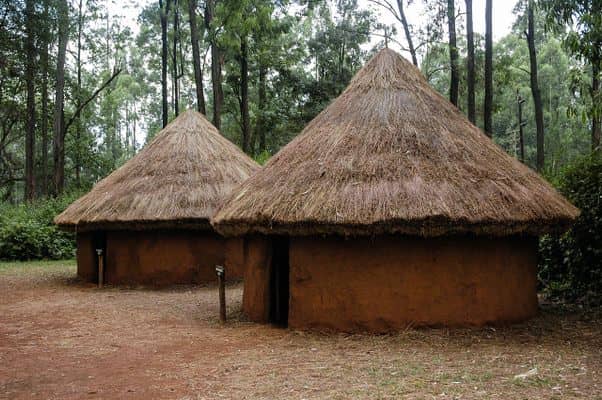 Reconstructed Tribal Homesteads