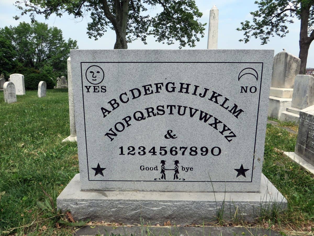 The 'Ouija Tombstone'
