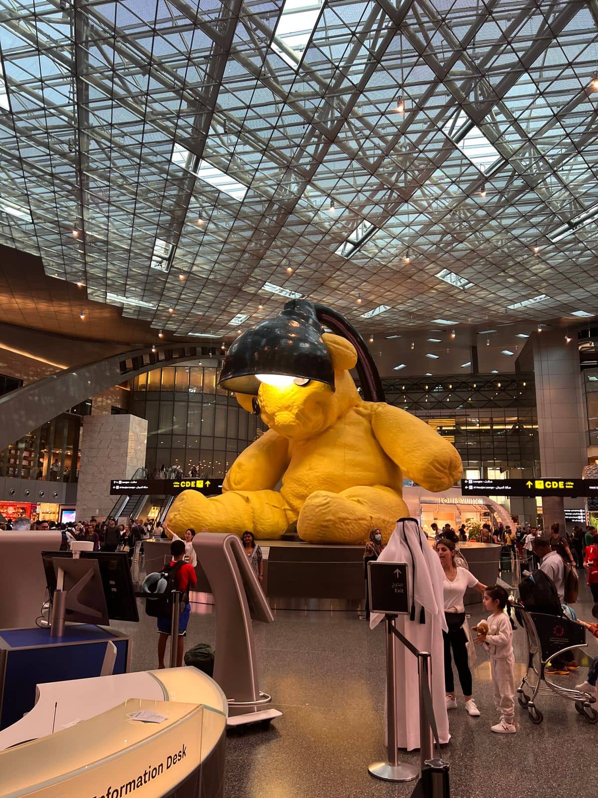 Louis Vuitton Vivienne & Lamp Bear