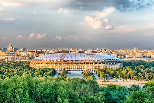 Luzhniki Stadium View