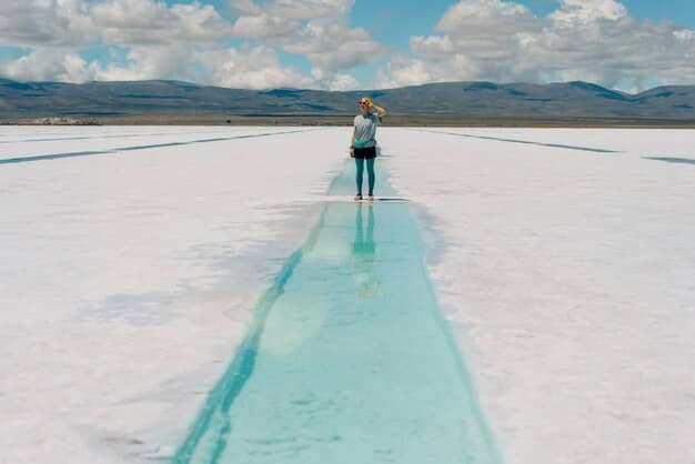 Striking Blue Pools