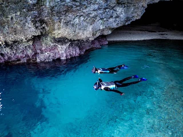 Snorkeling at Blue Caves & Coral Reefs