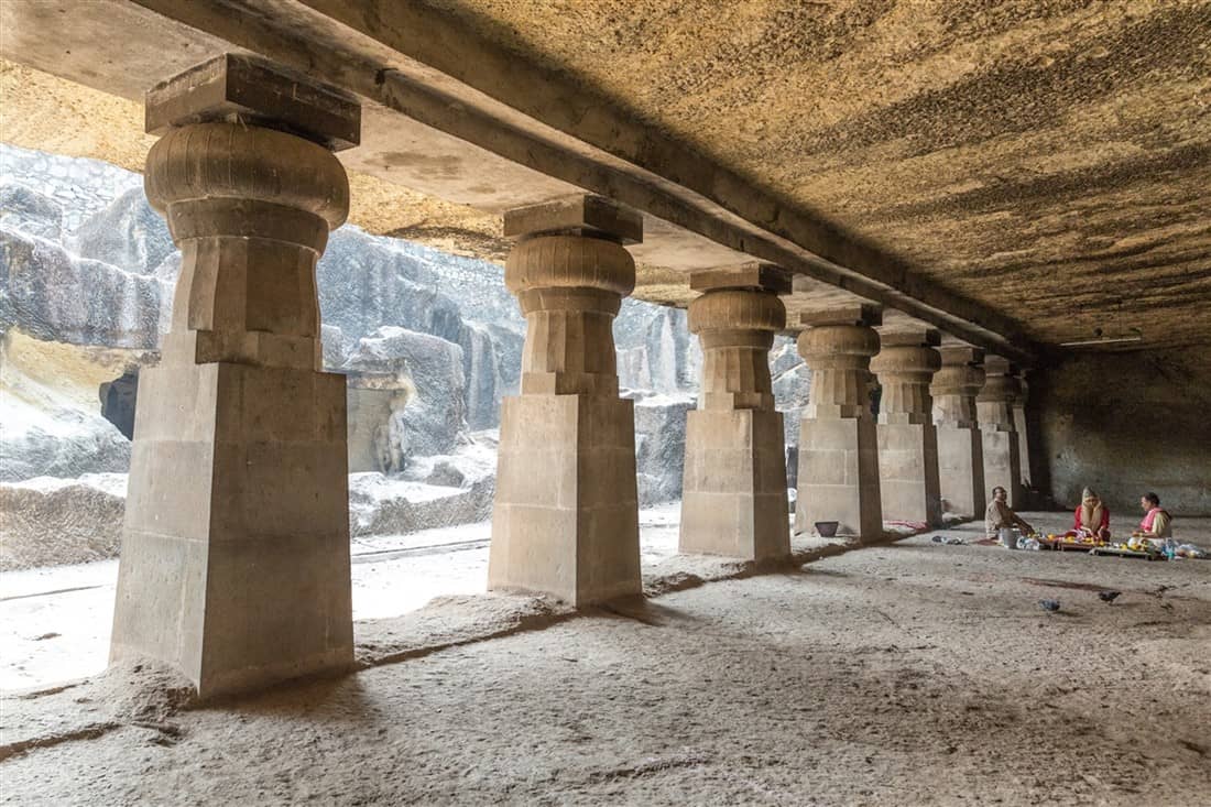 Pillared Main Hall