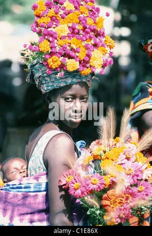 Vibrant Flower Stalls