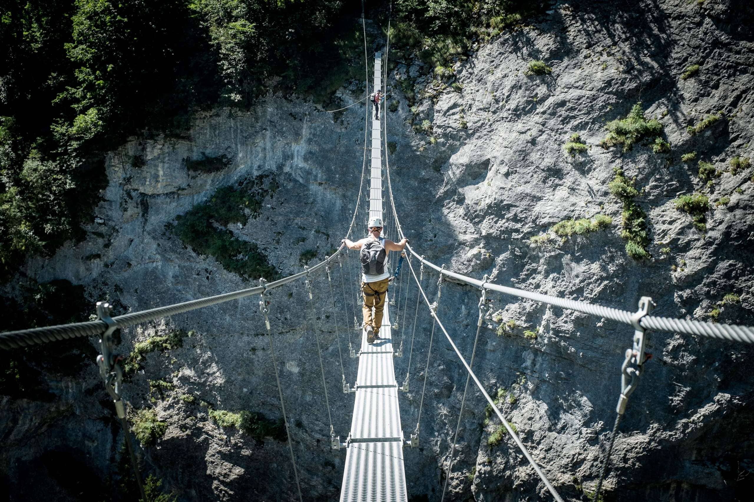 Suspension Bridge Thrills