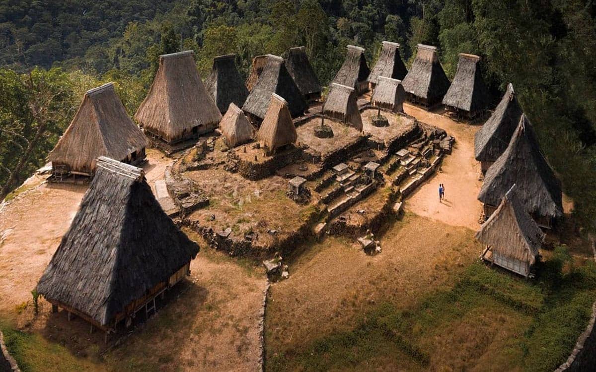 Tubu Kanga Ritual Courtyard