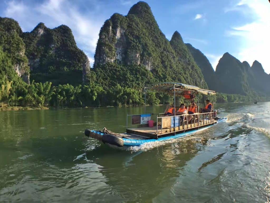 Bamboo Rafting