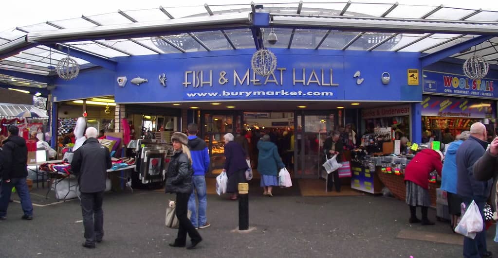 Diverse Food Stalls